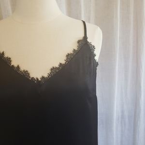 NWT Anthro Black Lace Cami by Floreat